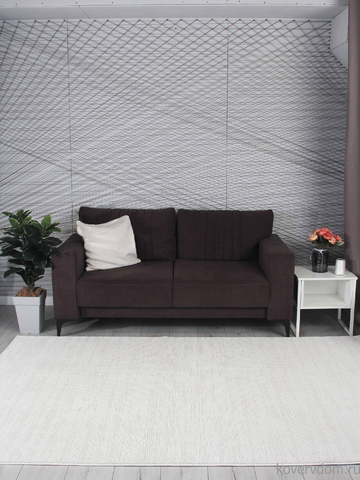 Ковер NENSI GL091W WHITE / WHITE