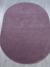 Ковер длинноворсовый LANA T600 PURPLE Овал