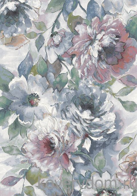 Ковер ARGENTUM Цветы 63421 7626