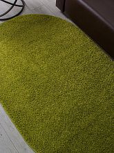 Ковер длинноворсовый LANA T600 GREEN 2 Овал