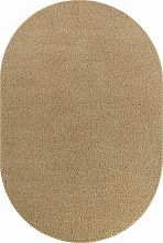 Ковер длинноворсовый LANA T600 BEIGE 5 Овал