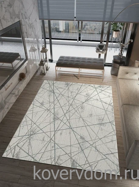 Ковер Planeta 0727A L.Grey- Turquaz